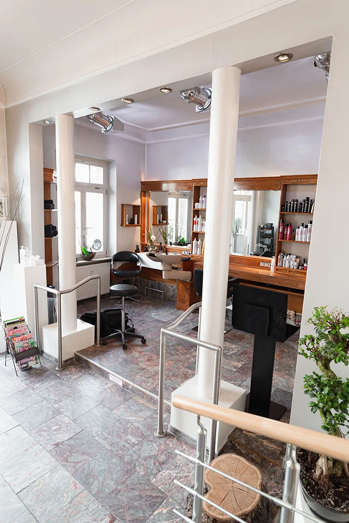 Kundenbereich obere Etage